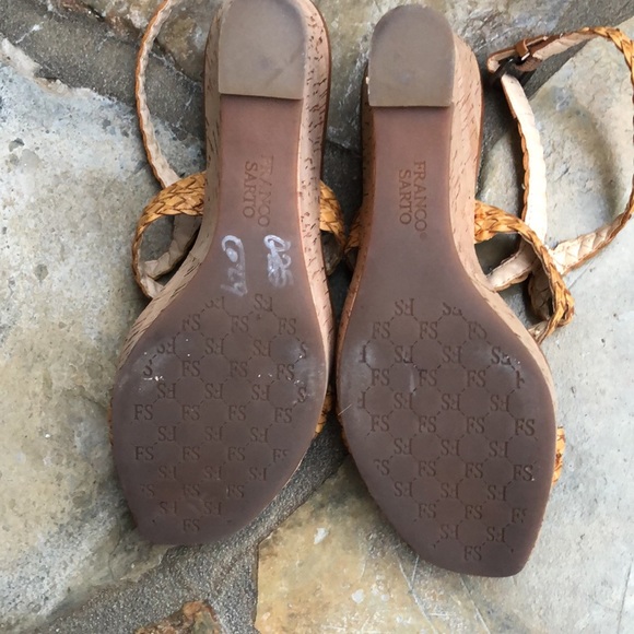 Franco Sarto summer wedge sandle - Picture 4 of 5